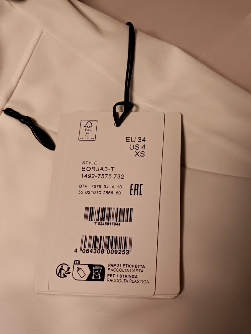 Bogner Fire + Ice Borja 3-T Size US 4, EU 34, XS White - Picture 4 of 8